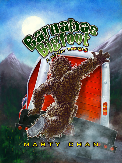 Barnabas - A Hairy Tangle Illustration